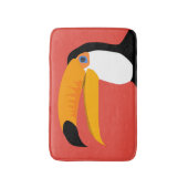 Tapis De Bain Sympathique et amusant personnage Toucan pour enfa (Devant (Vertical))