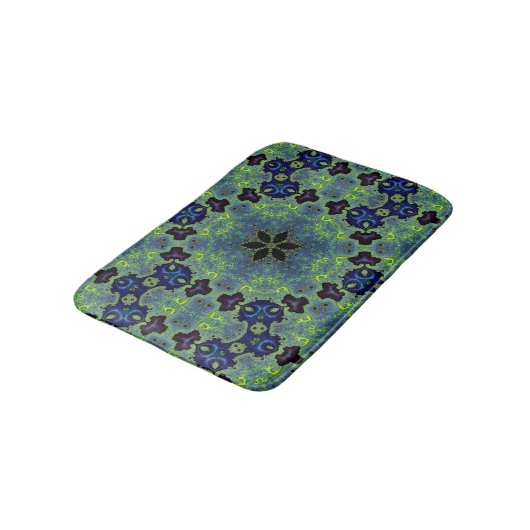 Tapis De Bain Symphonie fractale radiante (Angle)