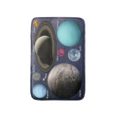 Tapis De Bain Système solaire planètes bain mat (Devant (Vertical))