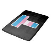 Tapis de bain T Capitale de la Fierté Trans (Angle)