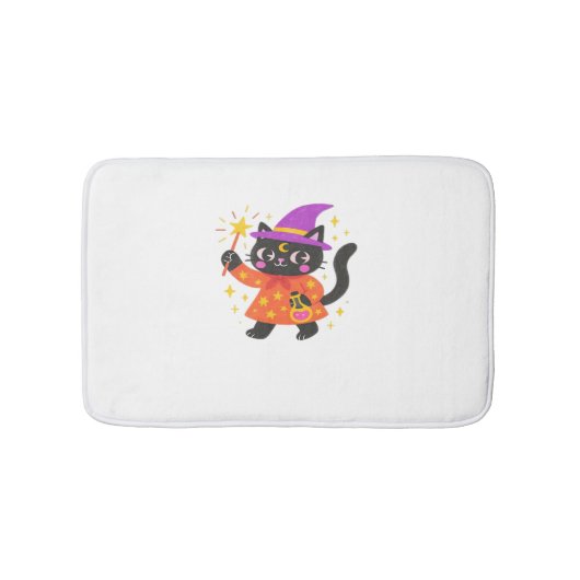 Tapis De Bain T-Shirt classique chatte celestial étincelant (Devant)