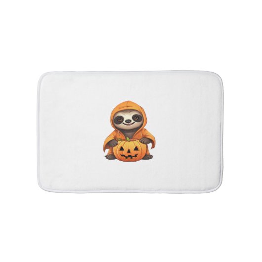 Tapis De Bain T-shirt classique Halloween Slote Sloth (Devant)