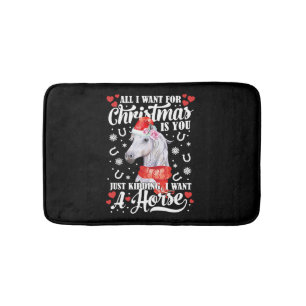 Tapis De Bain T-shirt de Want A Horse
