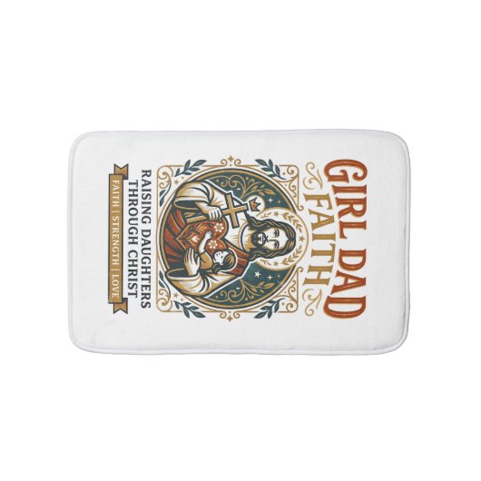 Tapis De Bain T-shirt graphique micro-identités de la paternité (Devant)