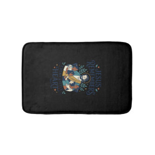 Tapis De Bain T-Shirt Jésus Réconfort Fausses Couches Guérison I