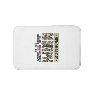 Tapis De Bain T-shirt vector vintage de travail de Murph de jour