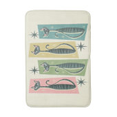 Tapis De Bain Tabbies Rétro Patchwork ©studioxine (Devant (Vertical))
