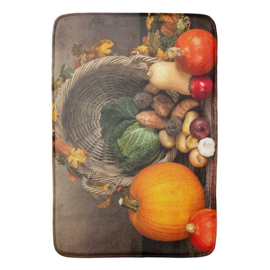 Tapis De Bain Table Bountiful Harvest (devant Vertical)