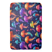 Tapis De Bain Table de méduses colorées (devant Vertical)