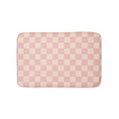 Tapis De Bain Tableau de bord rose et crème (Devant)