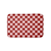 Tapis De Bain Tableau de bord rouge et rose (Devant)