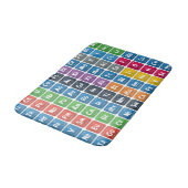 Tapis De Bain Tableau périodique des éléments 3 (Angle)