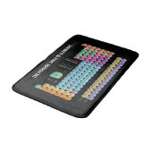 Tapis De Bain Tableau périodique des éléments lancer l'oreiller (Angle)