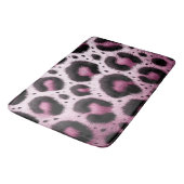 Tapis De Bain Taches d'impression d'animal de fourrure de léopar (Angle)
