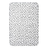 Tapis De Bain Taches noires et blanches (devant Vertical)