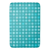 Tapis De Bain Taches turquoise (devant Vertical)