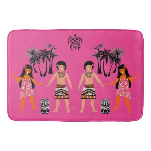 Tapis De Bain Tahiti, Polynésie française (Devant)