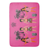 Tapis De Bain Tahiti, Polynésie française (devant Vertical)