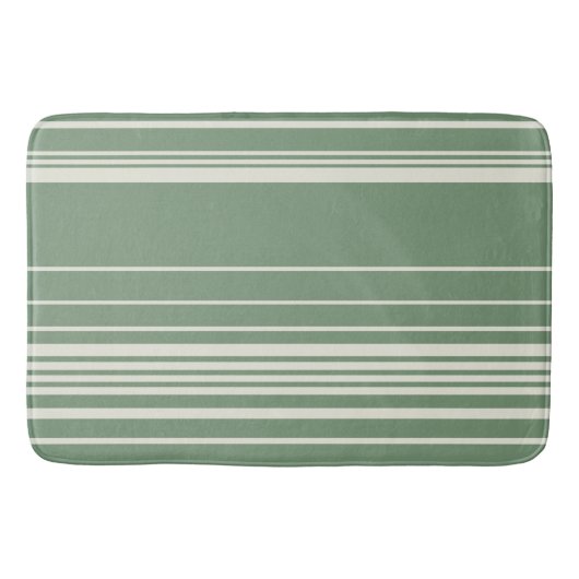 Tapis De Bain Tailles complexes en vert (Devant)