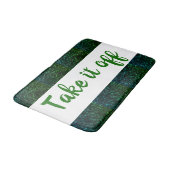 Tapis de bain Take it off / Blue Green Sparkle (Angle)