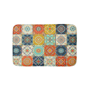 Tapis De Bain Talavera, Azulejos, fond d'écran en mosaïque turqu