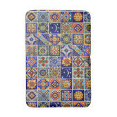 Tapis De Bain Talavera Style Sud-Ouest Tuile d'image Bath Mat (Devant (Vertical))