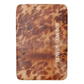Tapis De Bain Tan Brown Cowhide (devant Vertical)