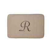 Tapis De Bain Tan Monogramme Plush Bath Mat (Devant)
