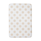 Tapis De Bain Tan pois (Devant (Vertical))
