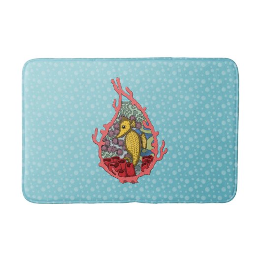 Tapis De Bain Tanga the Seahorse Bath Mat (Devant)