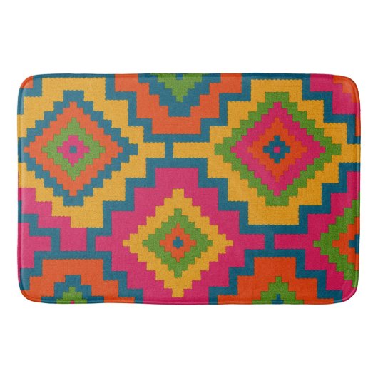 Tapis De Bain Tapete CORES GEOMÉTRICO (Devant)