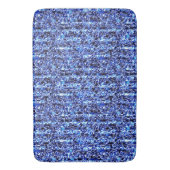 Tapis De Bain Tapis bleu et noir (devant Vertical)