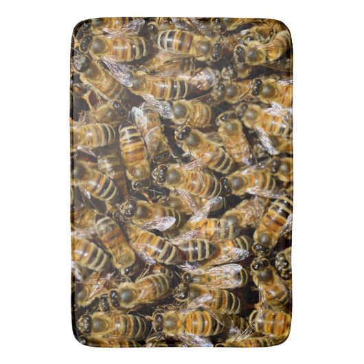 Tapis De Bain Tapis d'abeilles (devant Vertical)