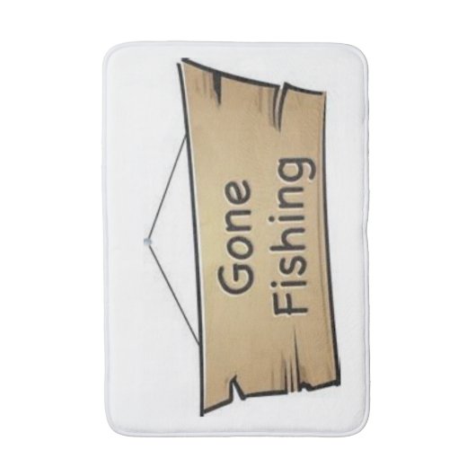 Tapis De Bain tapis de pêche (Devant (Vertical))