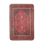 Tapis De Bain Tapis perse rouge de Mashhad Bath Mat (Devant (Vertical))
