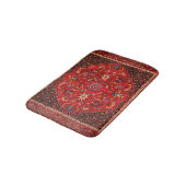 Tapis De Bain Tapis perse rouge de Mashhad Bath Mat (Angle)