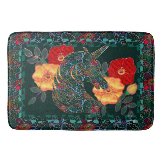 Tapis De Bain Tapisserie Unicorn (Devant)