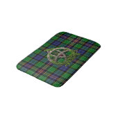 Tapis De Bain Tartan d'Allison et noeud celtique de trinité (Angle)