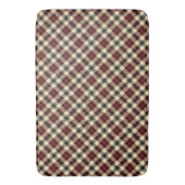 Tapis De Bain Tartan noir de Bourgogne (devant Vertical)