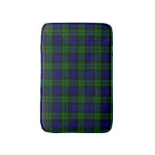 Tapis De Bain Tartan vert et marine (Devant (Vertical))