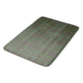 Tapis De Bain Tartan Vert Forêt Cabine (Angle)