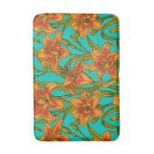 Tapis De Bain Tawny fleurs quotidiennes (Devant (Vertical))