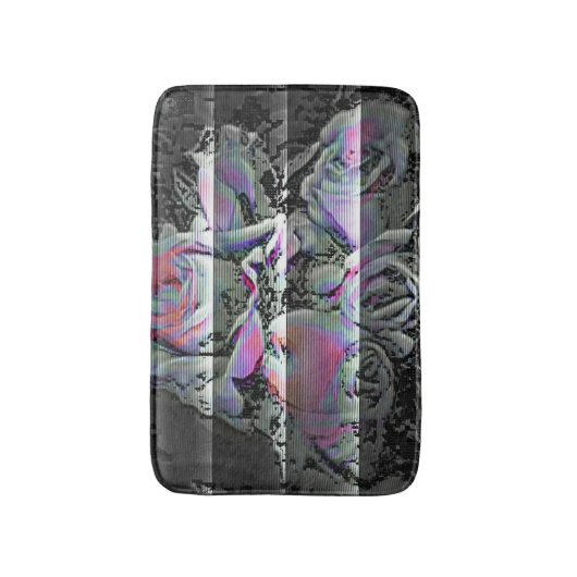 Tapis De Bain Techno Bouquet (Devant (Vertical))