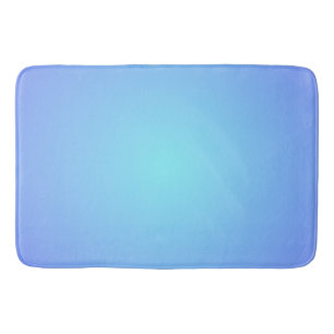 Tapis De Bain Teintes dégradées de bleu aquatique rêveur