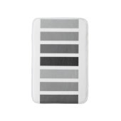 Tapis De Bain Teintes gris argenté (Devant (Vertical))