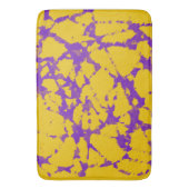 Tapis De Bain Teinture à tarte violet et or (devant Vertical)