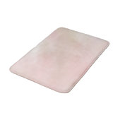 Tapis De Bain Teinture d'aquarelle rose rose pâle (Angle)