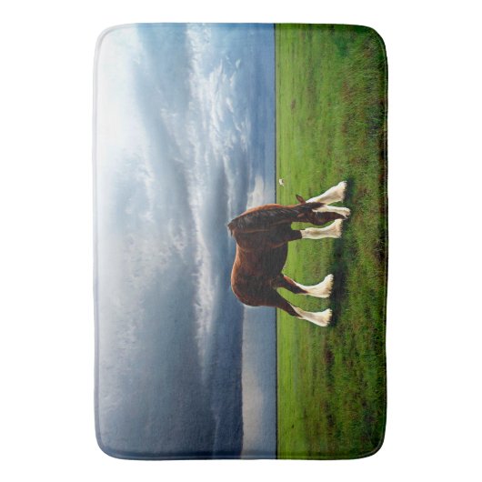 Tapis De Bain Tempête de Clydesdale (devant Vertical)