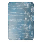 Tapis De Bain Tempête de pluie bleue (devant Vertical)
