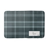Tapis De Bain Tempête Plaid moderne Gris Bain Mat (Devant)